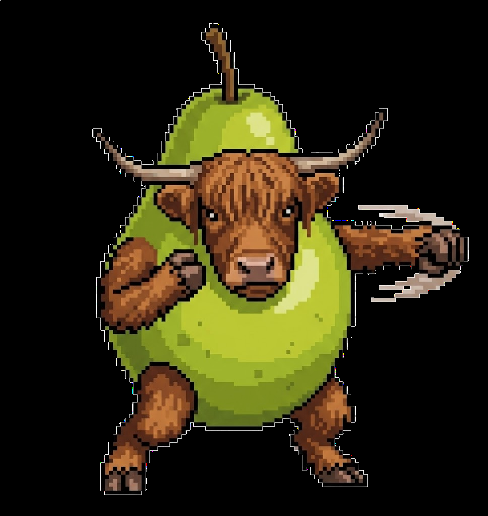 Bull in Pear sprite